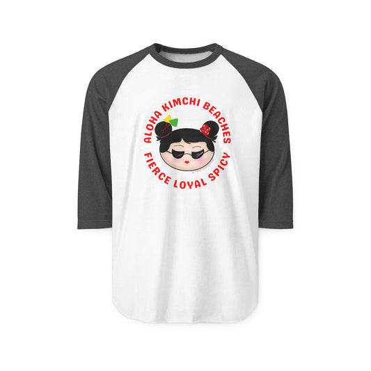 Aloha Kimchi Beaches, Raglan Shirt