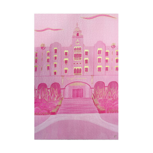 Royal Hawaiian Resort 1014-Piece Jigsaw Puzzle — Pink Palace Keepsake