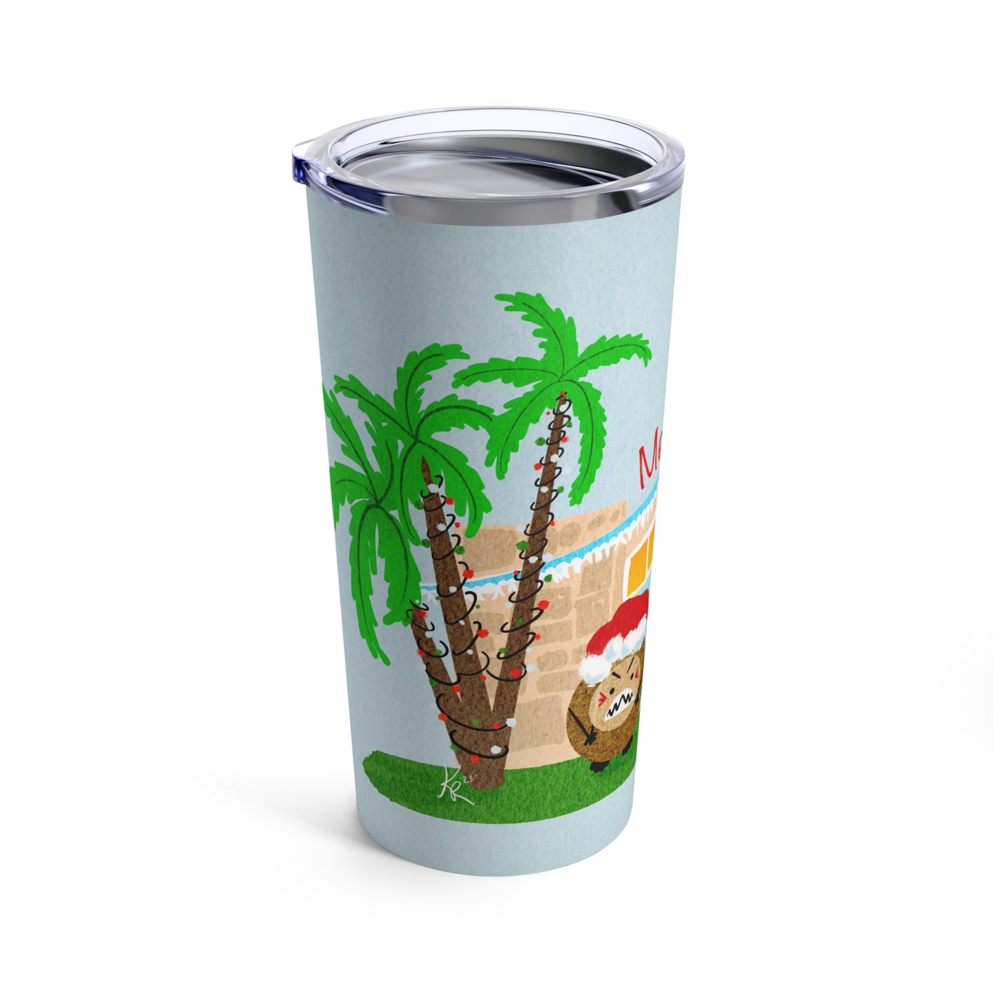 Coconut Family Christmas (boy/girl) Tumbler 20oz
