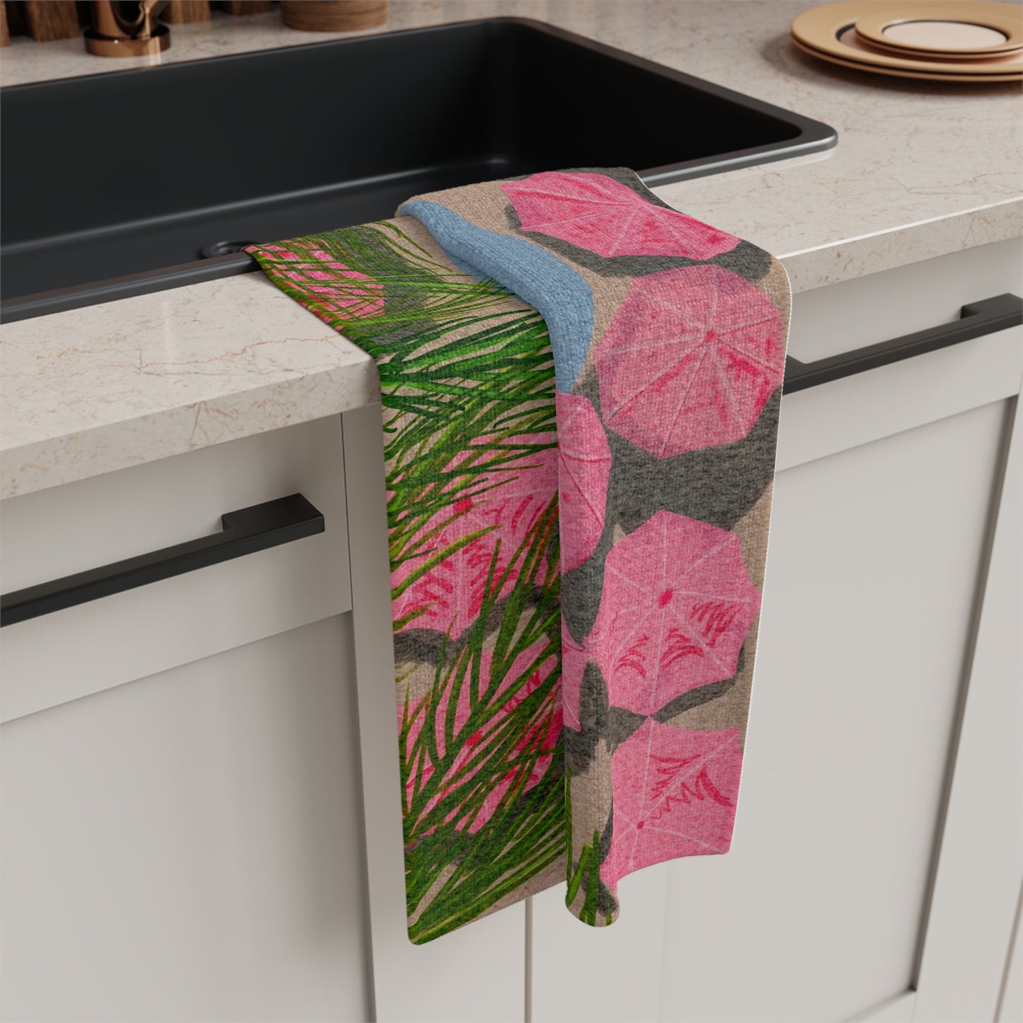 The Royal Hawaiian Pool, Soft Tea Towel