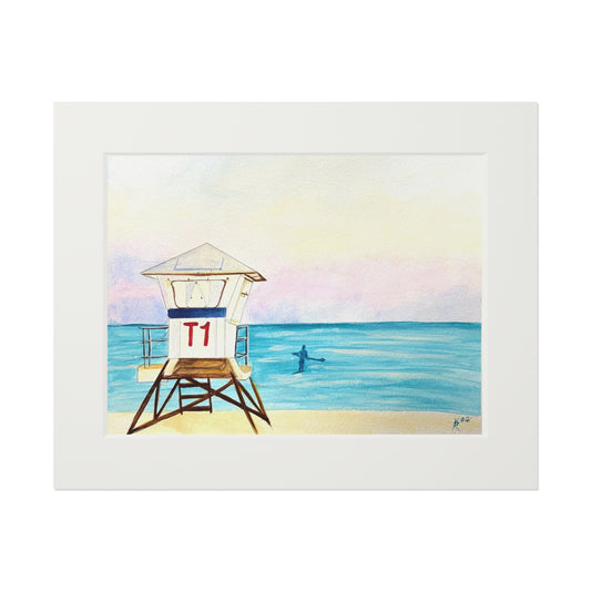 Lifeguard Tower Prints