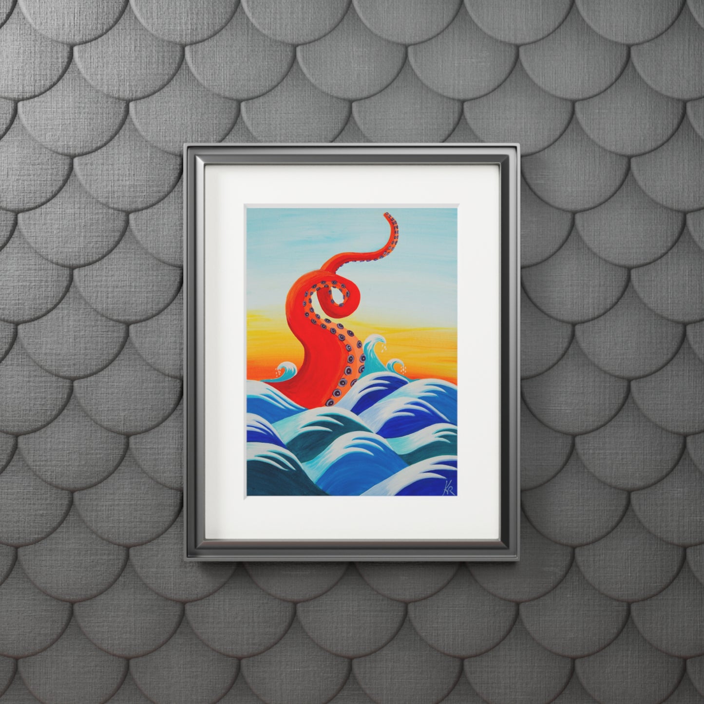 Red Tentacle 11x14" Giclee Prints