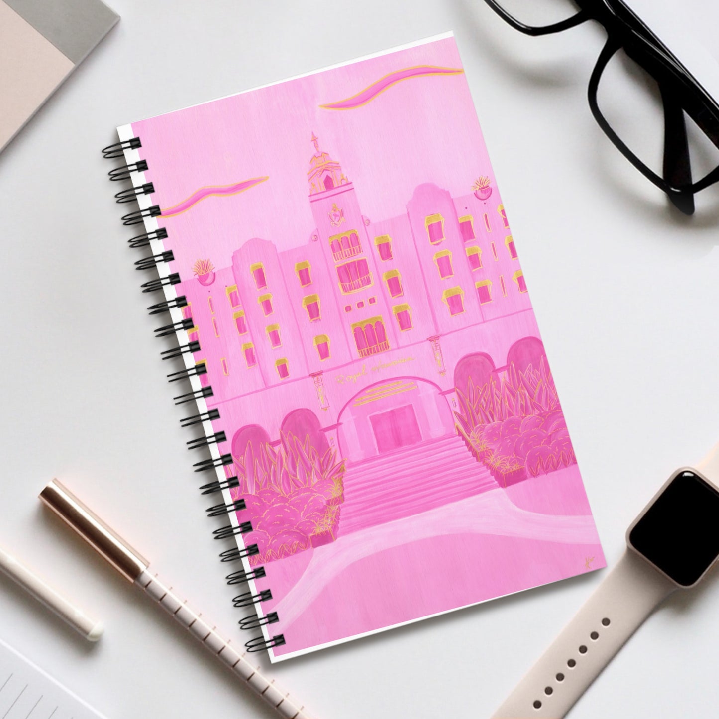 Royal Hawaiian Hotel Spiral Notebook/Journal