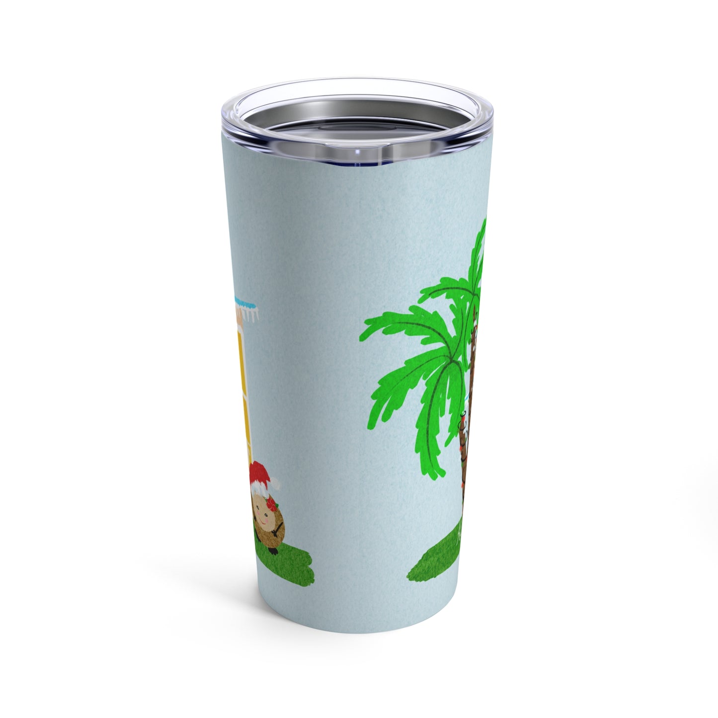 Coconut Family Christmas (boy/girl) Tumbler 20oz