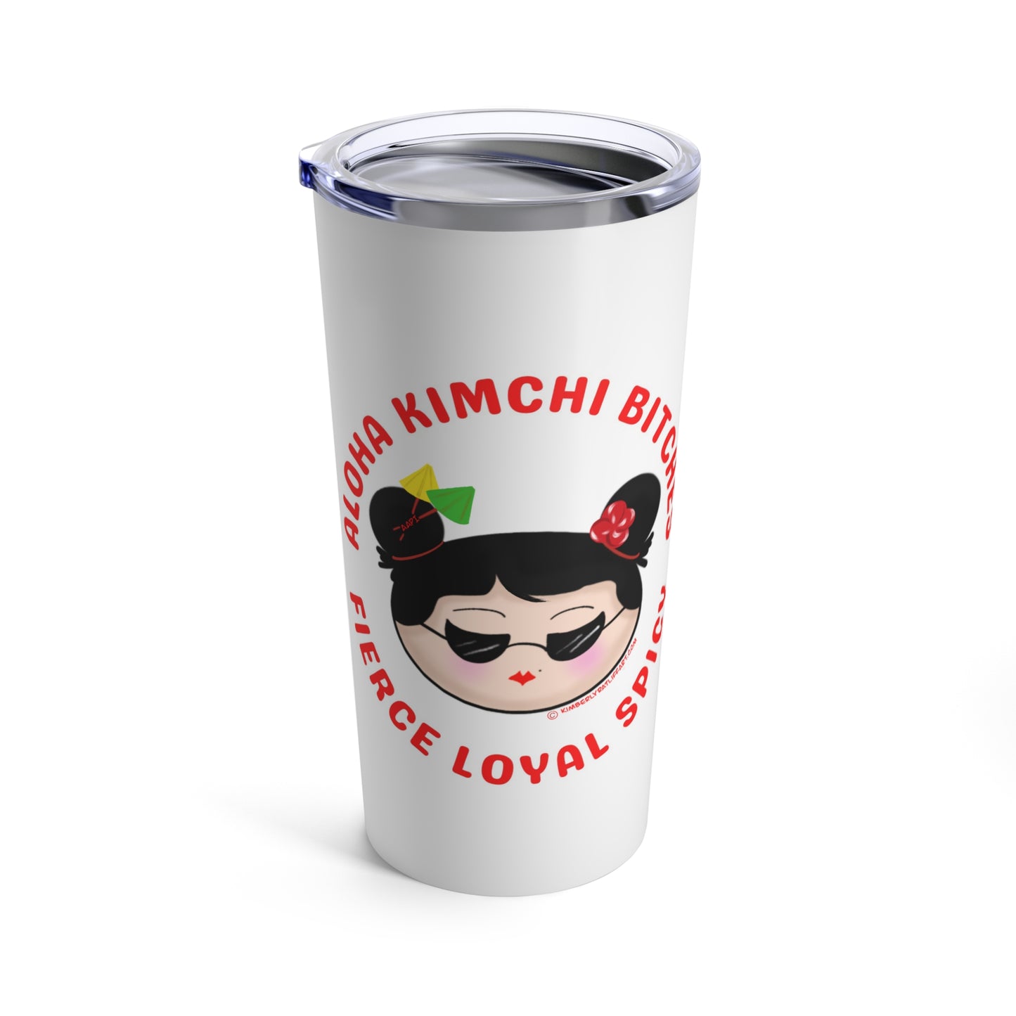Aloha Kimchi Beaches Tumbler 20oz