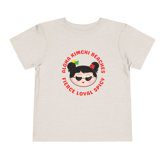 Toddler: Aloha Kimchi Beaches T-shirt