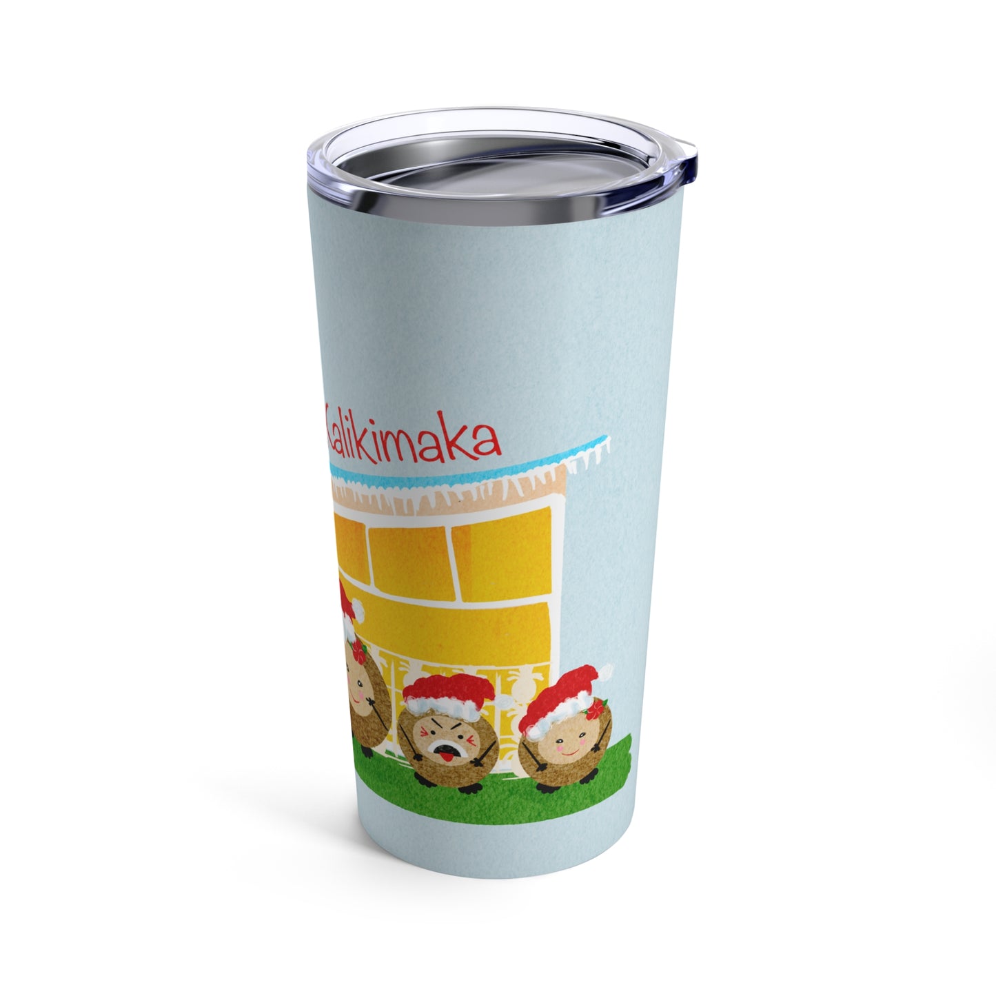 Coconut Family Christmas (boy/girl) Tumbler 20oz