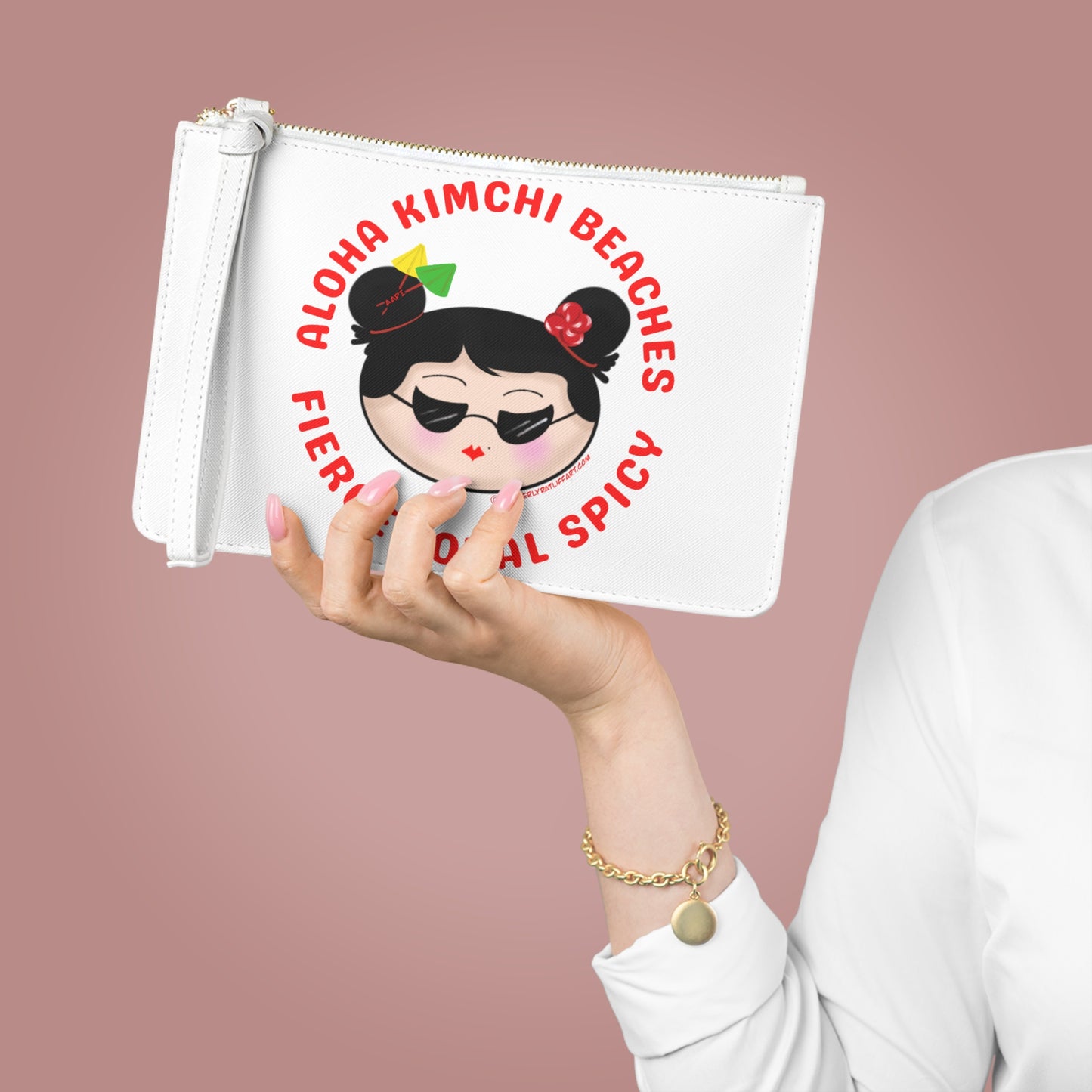 Kimchi Beaches clutch