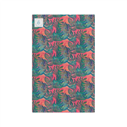 Monstera Frenzy  Soft Tea Towel