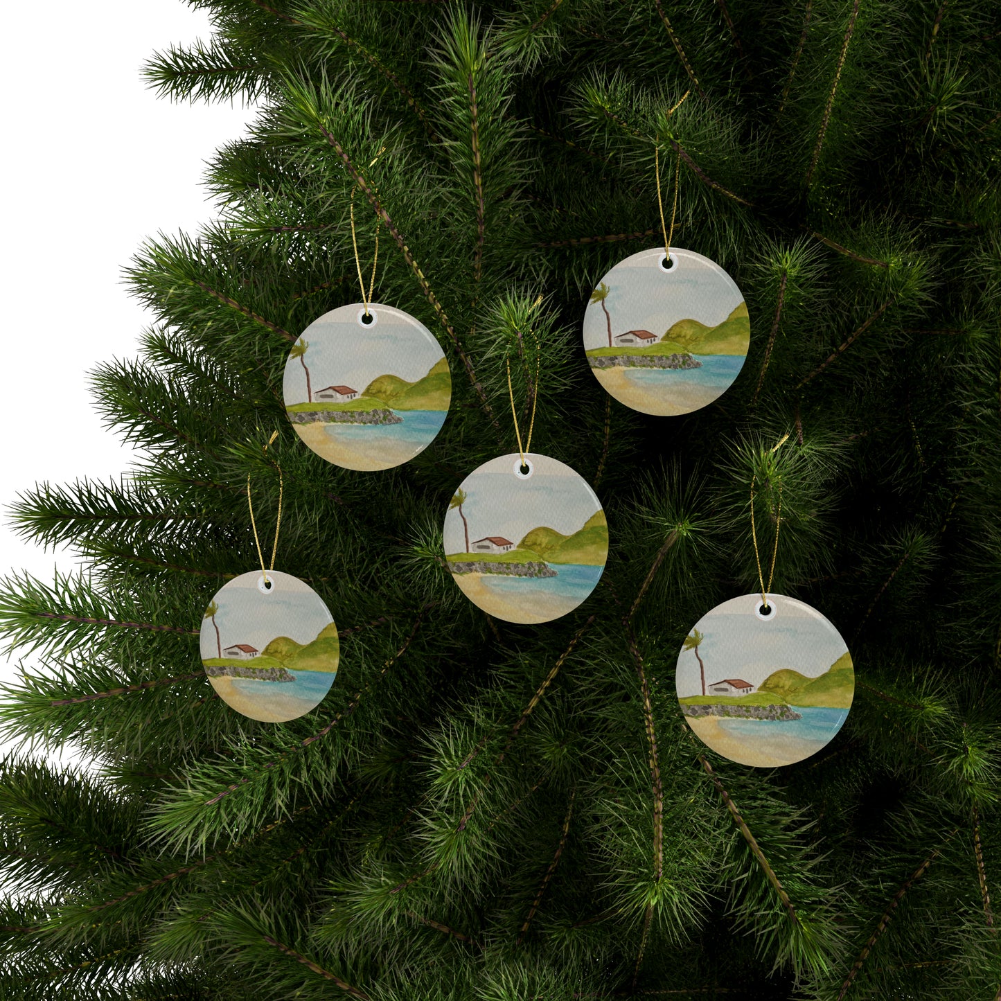 Bellows Ceramic Ornaments (1pcs, 5pcs, 10pcs, 20pcs)