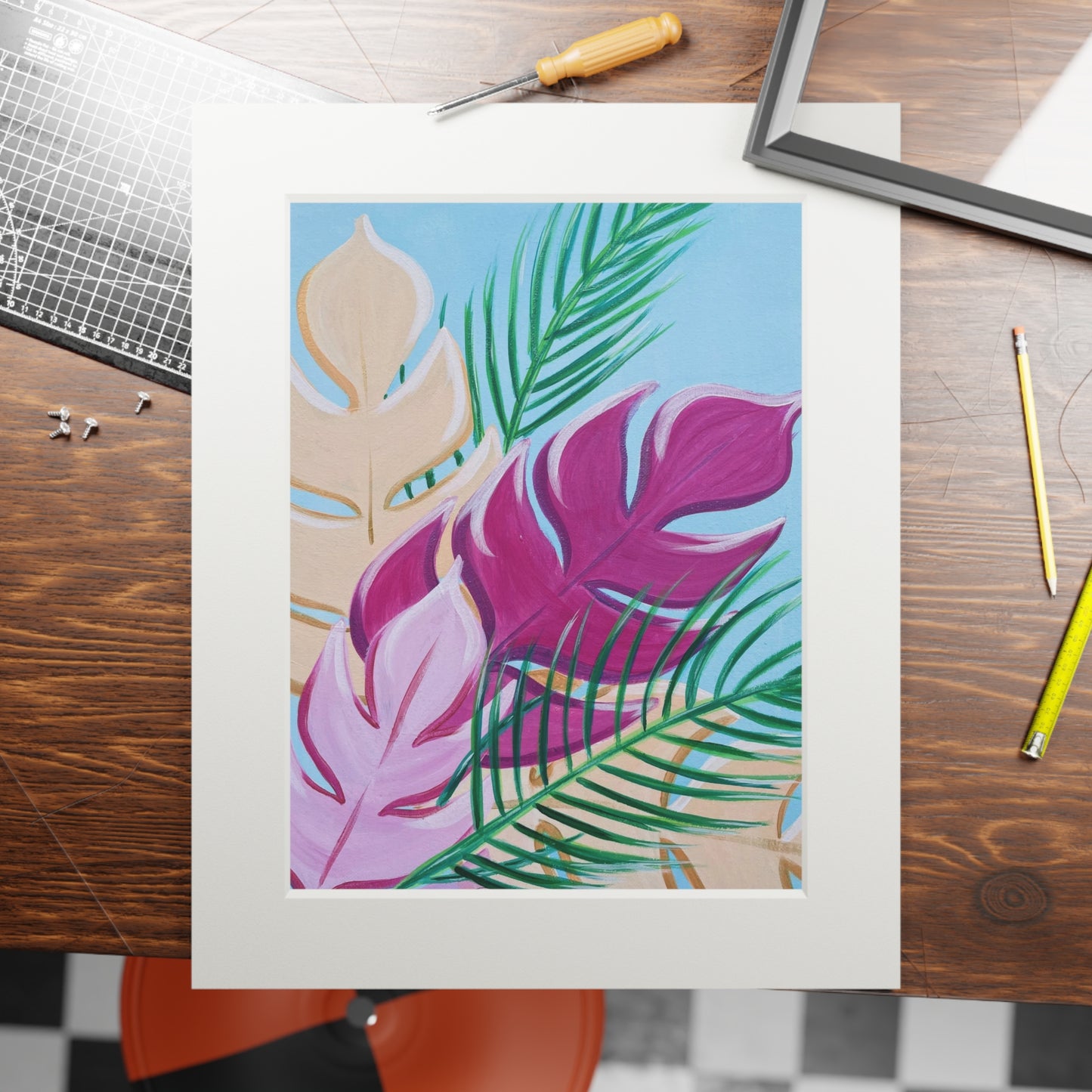 Summer Leaves 11x14" Mat Giclee Prints