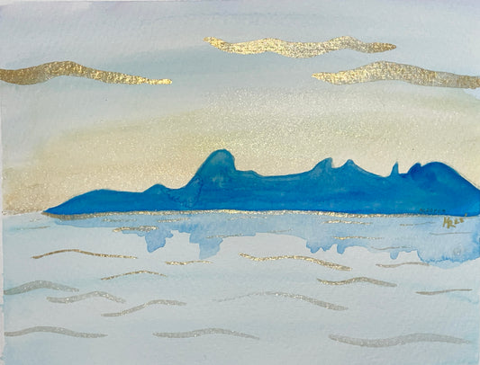 Moorea, Tahiti 11x14"