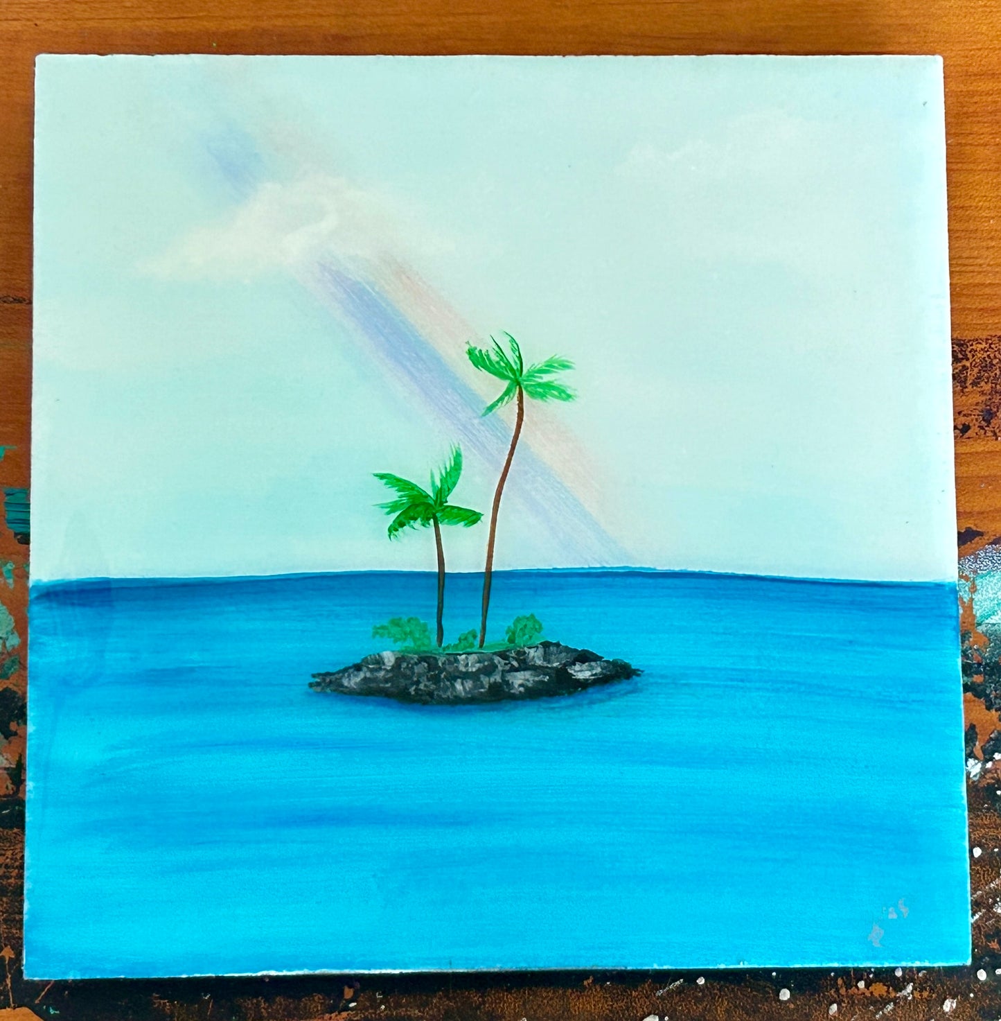 Mokalua Islands (The Mokes) 6x6"