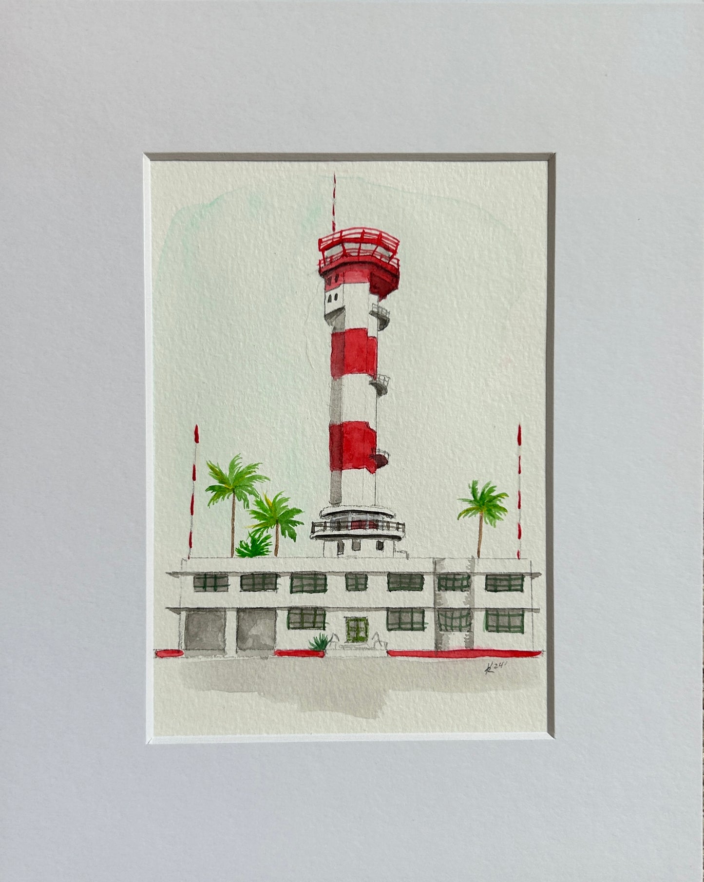 Ford Island Air Tower 8x10"
