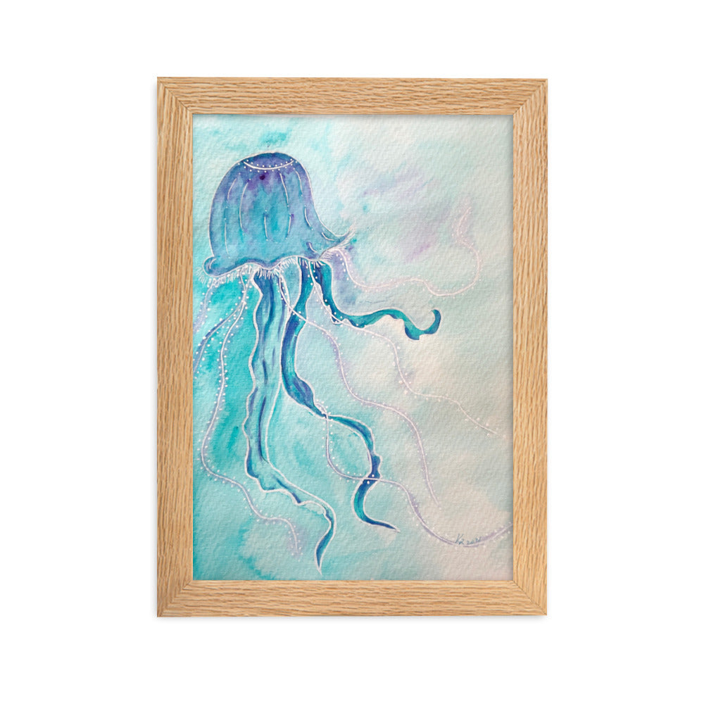 Jelly, Watercolor Paper Print