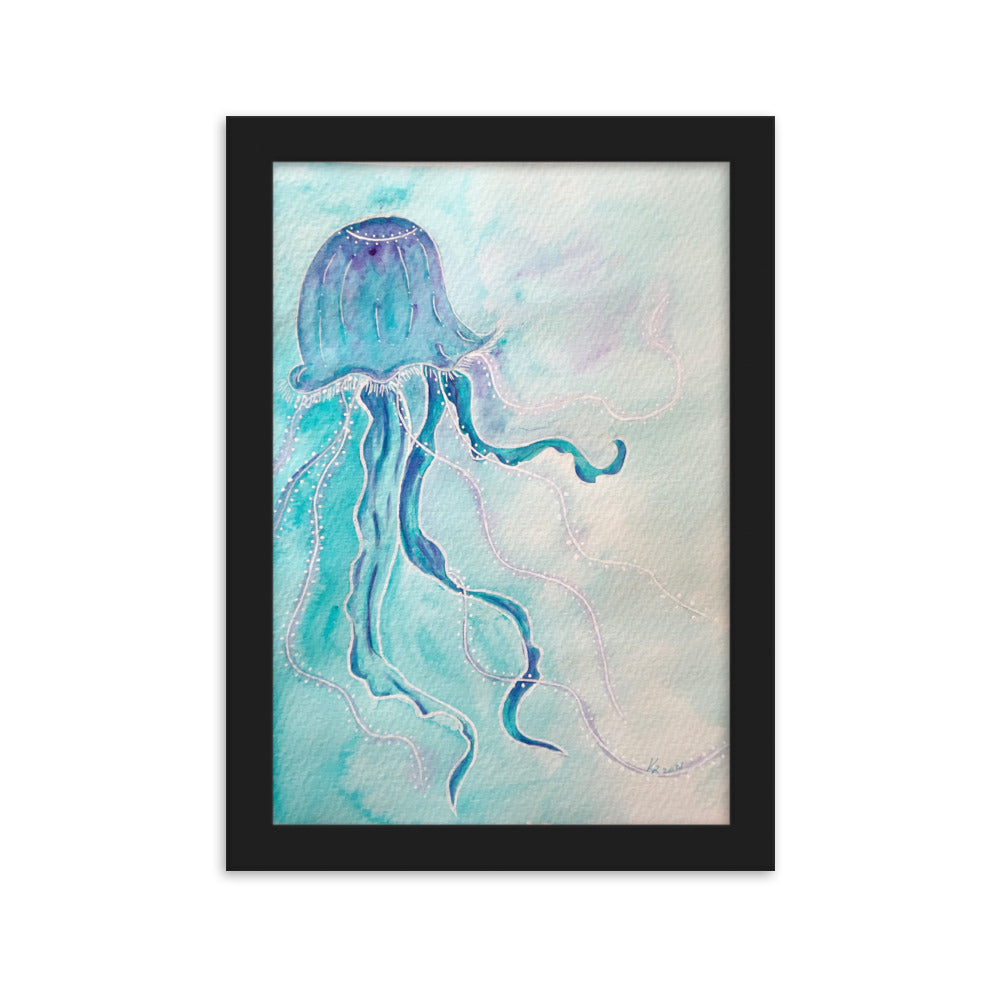 Jelly, Watercolor Paper Print