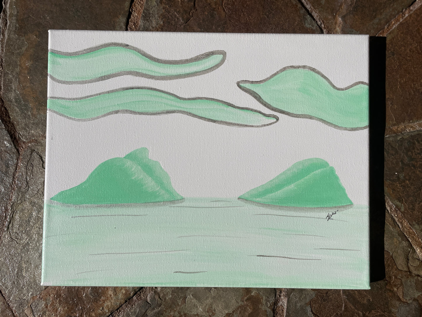 Mokes, Oahu 11x14x.5