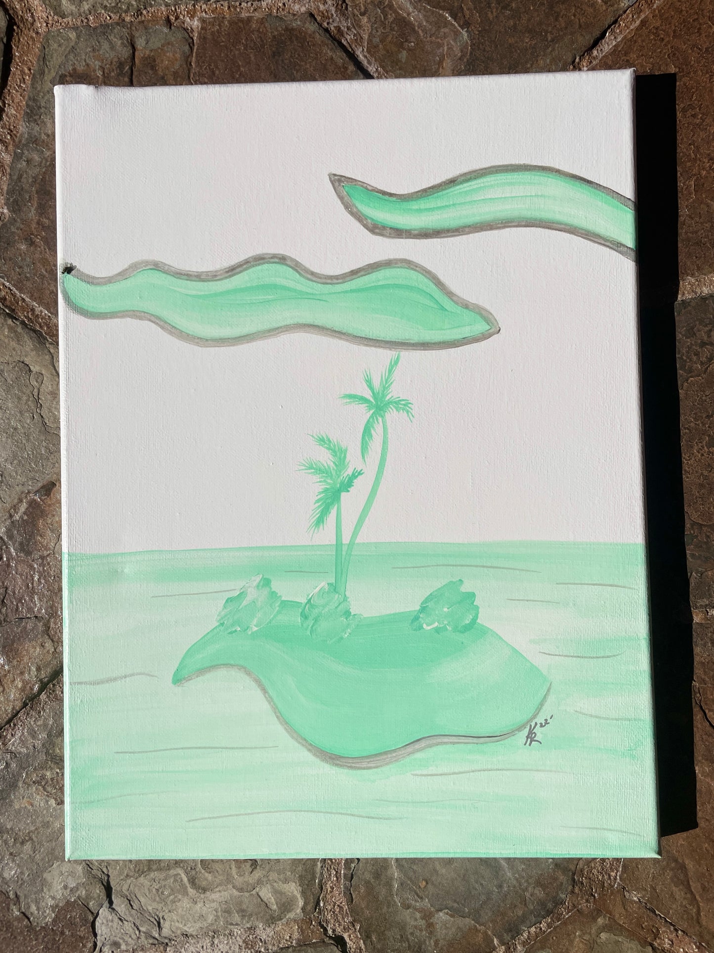 Kahala, Oahu 16x12x.5"