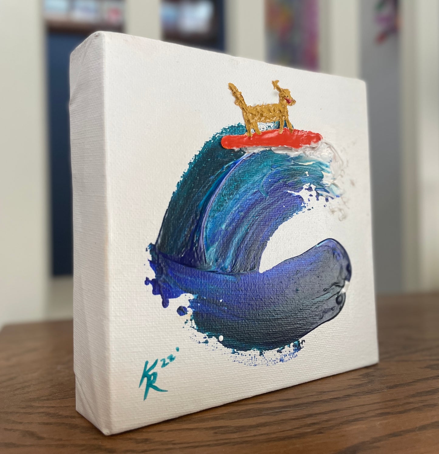 Custom Surf Pets Minis 6x6x1"