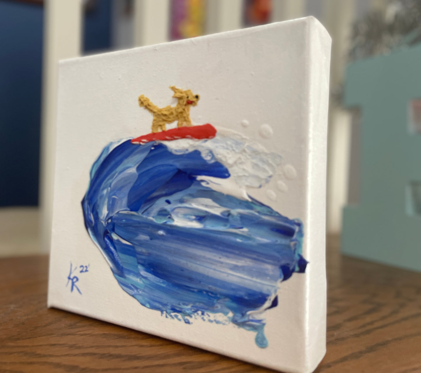 Custom Surf Pets Minis 6x6x1"