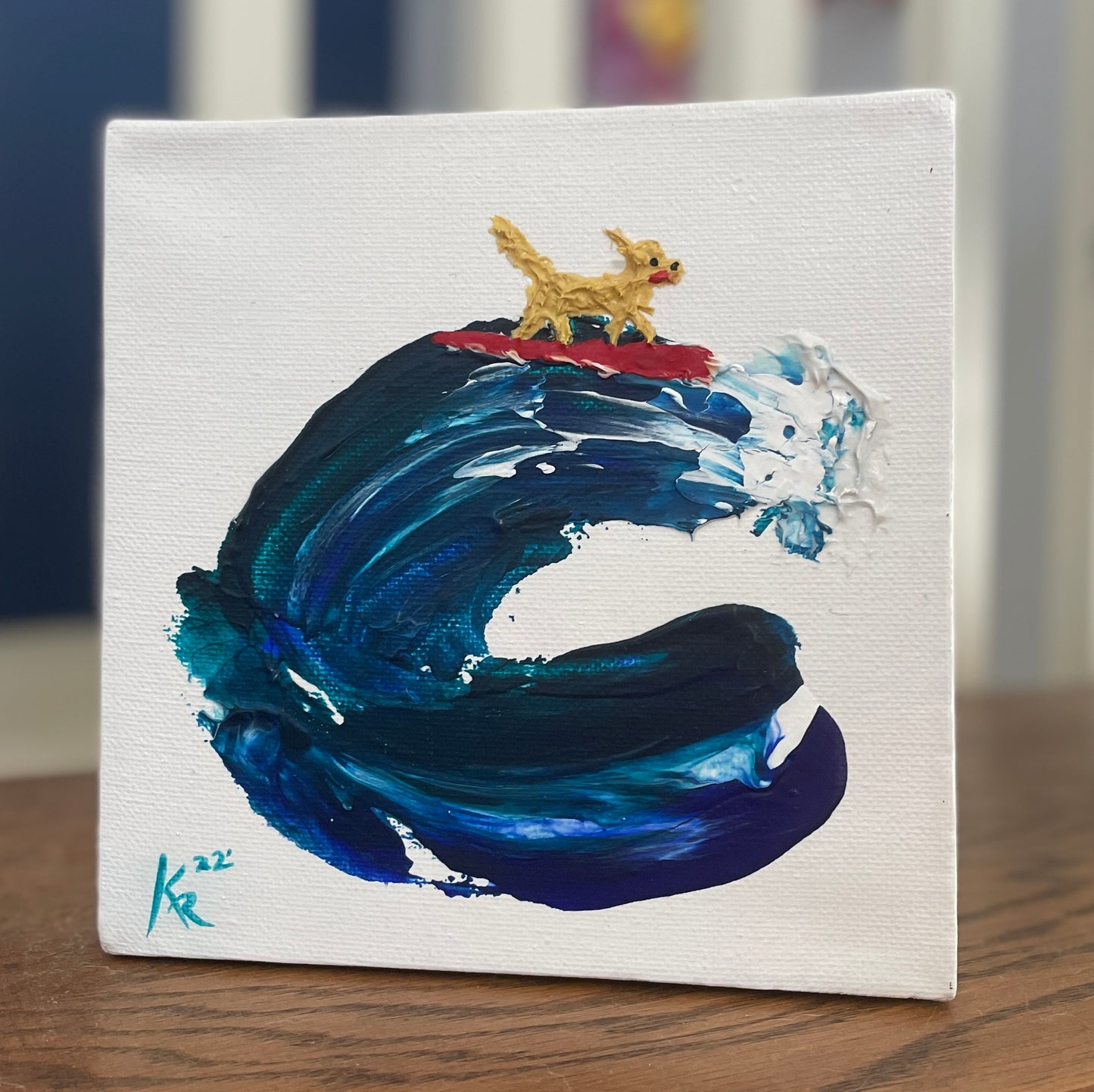 Custom Surf Pets Minis 6x6x1"