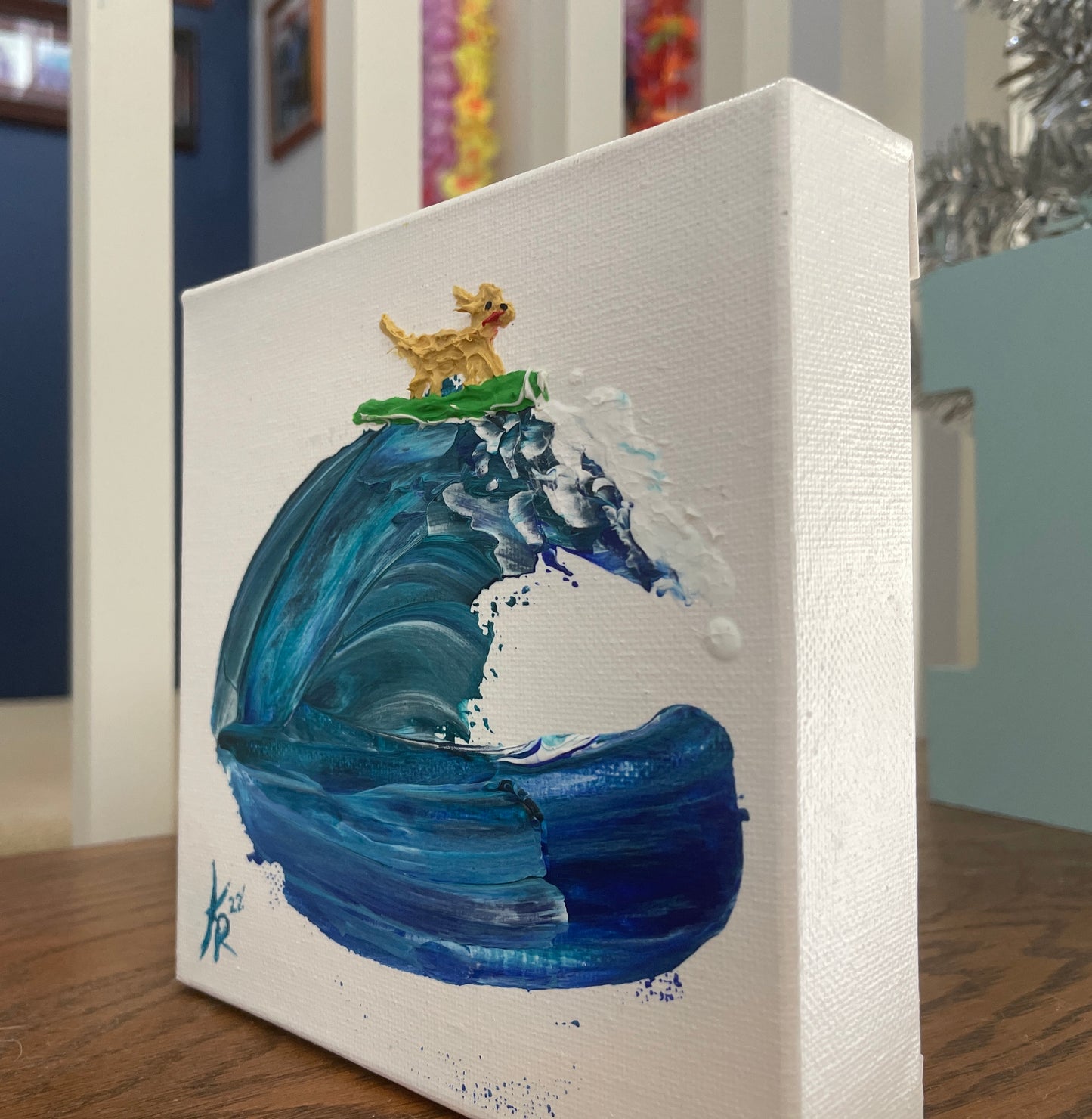 Custom Surf Pets Minis 6x6x1"