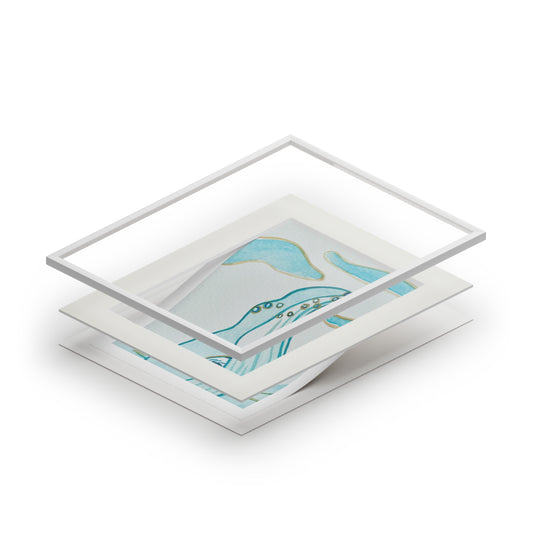 Dreamy Whale 11x14" Giclee Prints