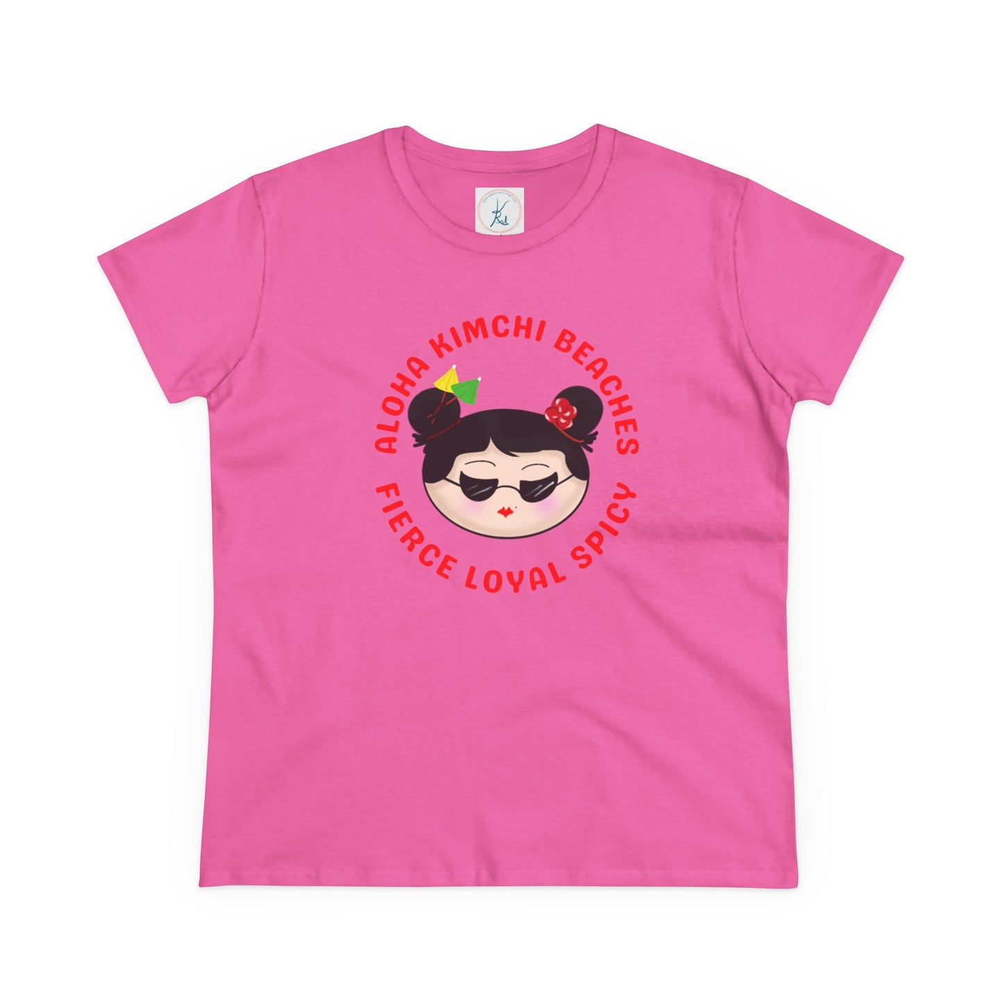 Aloha Kimchi Beaches, Women’s Asian Pride T-shirt