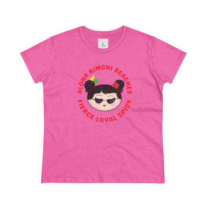 Aloha Kimchi Beaches, Women’s Asian Pride T-shirt