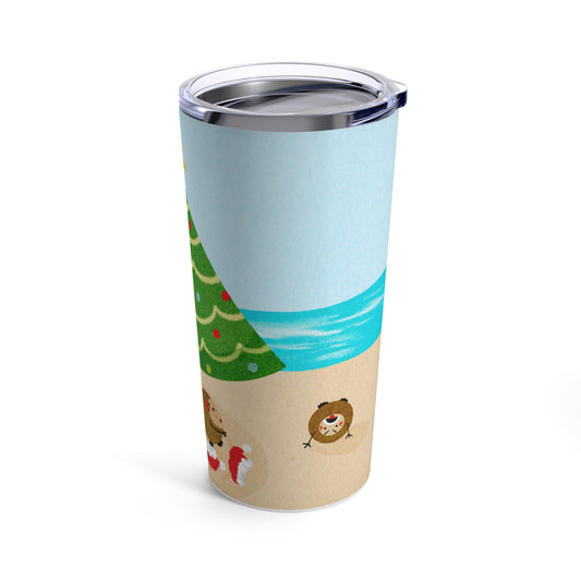 Coconut Family Christmas Tree (boy) Tumbler 20oz