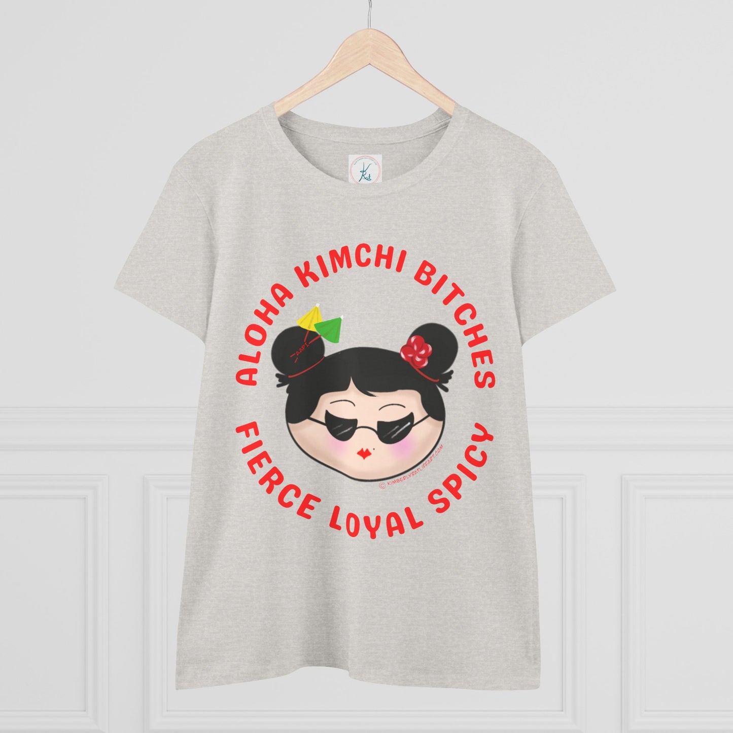 *Aloha Kimchi Bitches, Women’s Asian Pride T-shirt