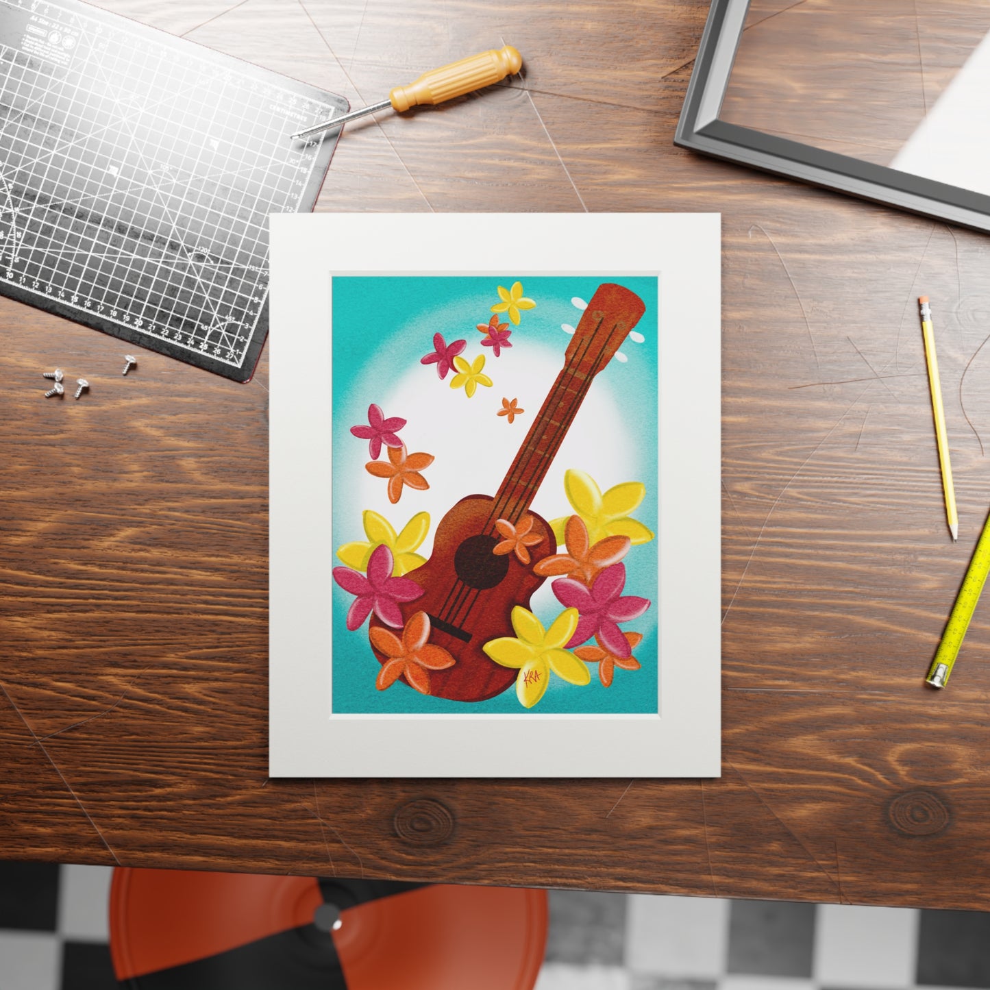 Ukulele Dreams 11x14" Print