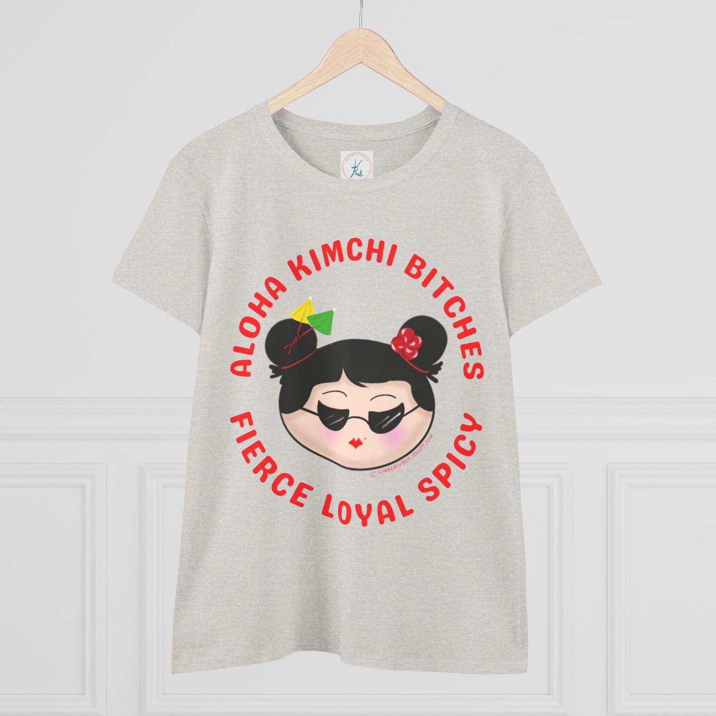*Aloha Kimchi Bitches, Women’s Asian Pride T-shirt