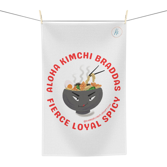 Aloha Kimchi Braddas Soft Tea Towel