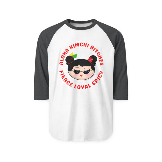 ** Aloha Kimchi Bitches Raglan Shirt