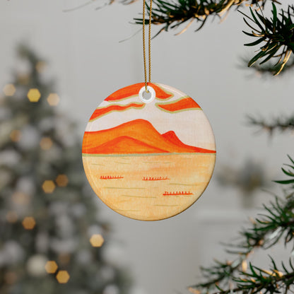 Diamond Head Outriggers Ceramic Ornaments (1pcs, 5pcs, 10pcs)