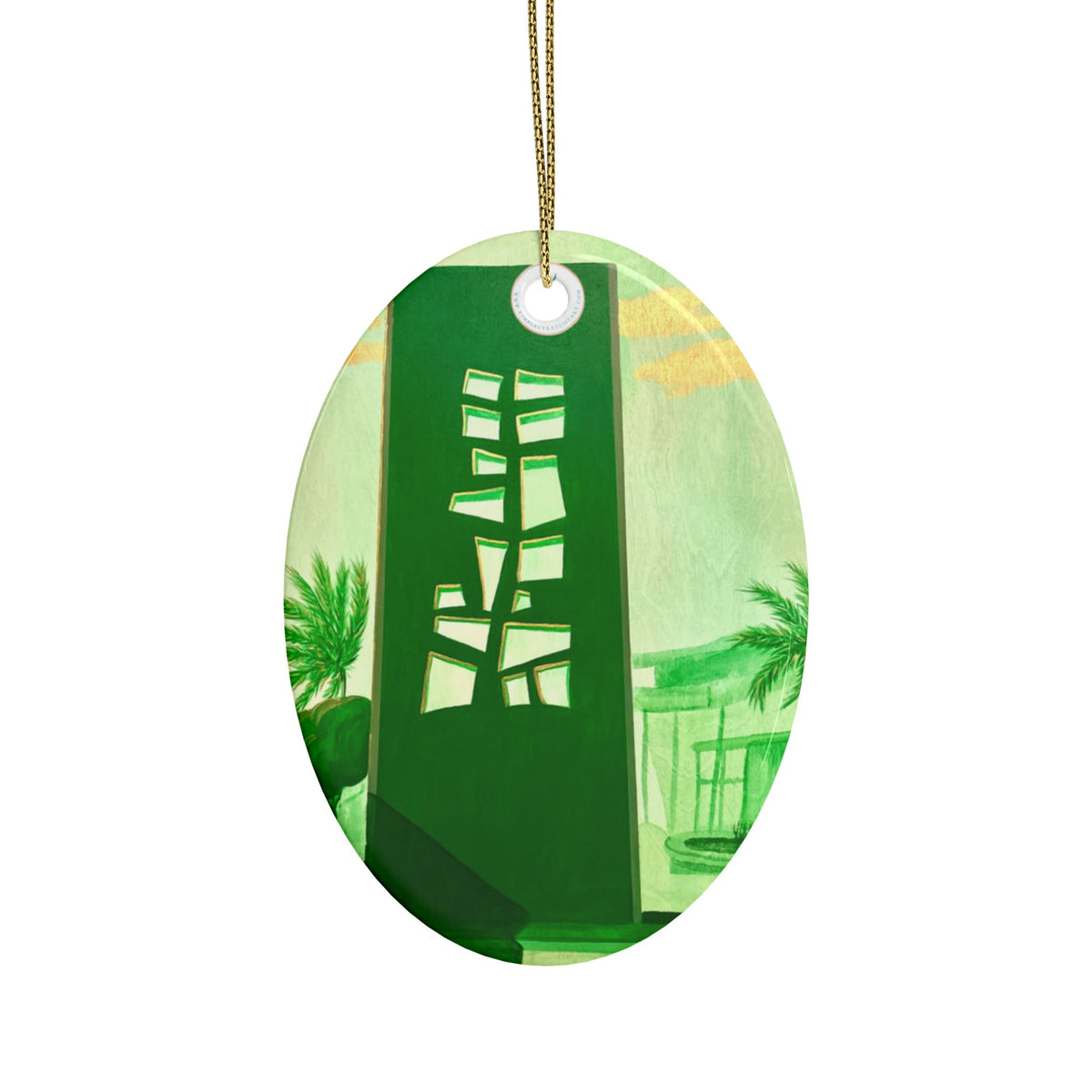 Tree of Life, Arizona Memorial Ceramic Ornaments (1pcs, 5pcs, 10pcs)