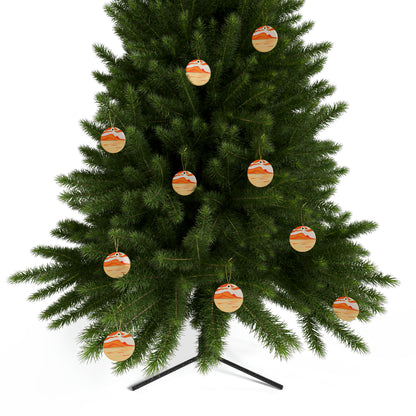 Diamond Head Outriggers Ceramic Ornaments (1pcs, 5pcs, 10pcs, 20pcs)