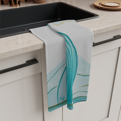 Dreamy Whale Soft Tea Towel