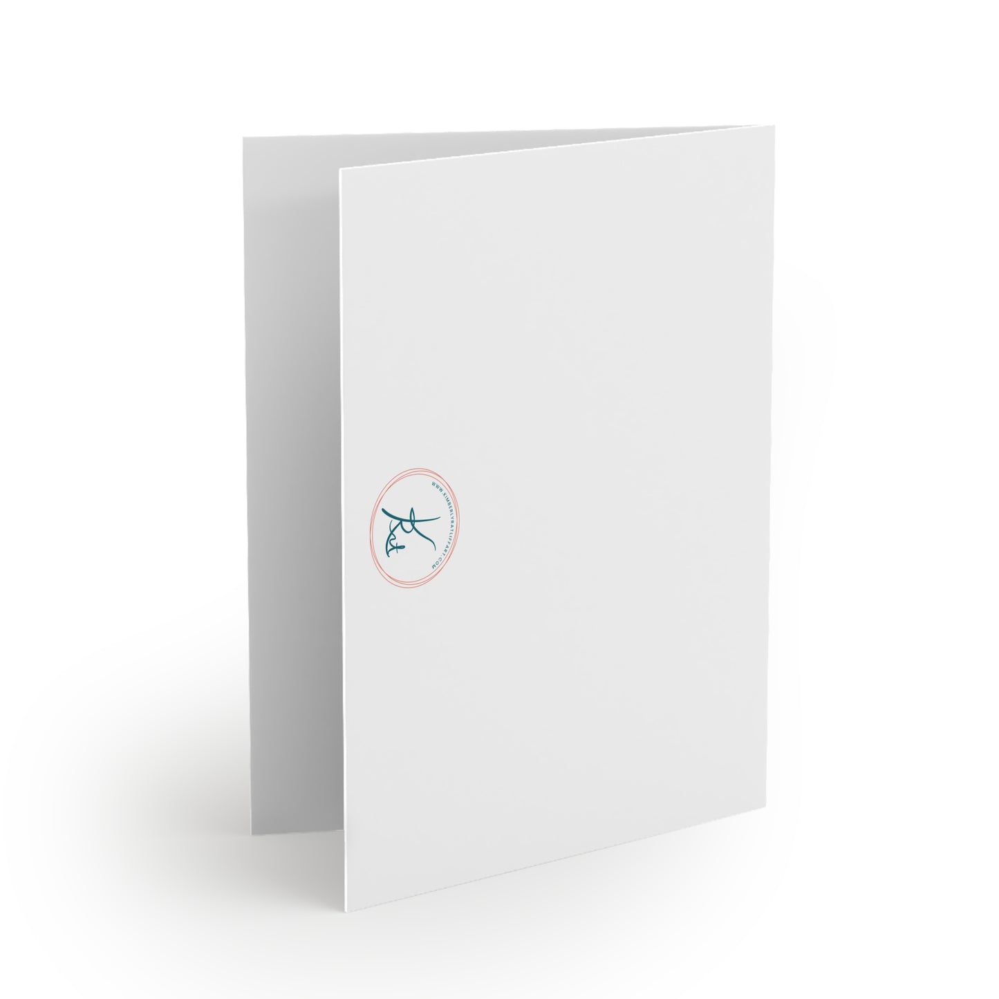 Mele Kalikimaka Coconut Family (son & daughter) Blank Greeting cards (8, 16, and 24 pcs)