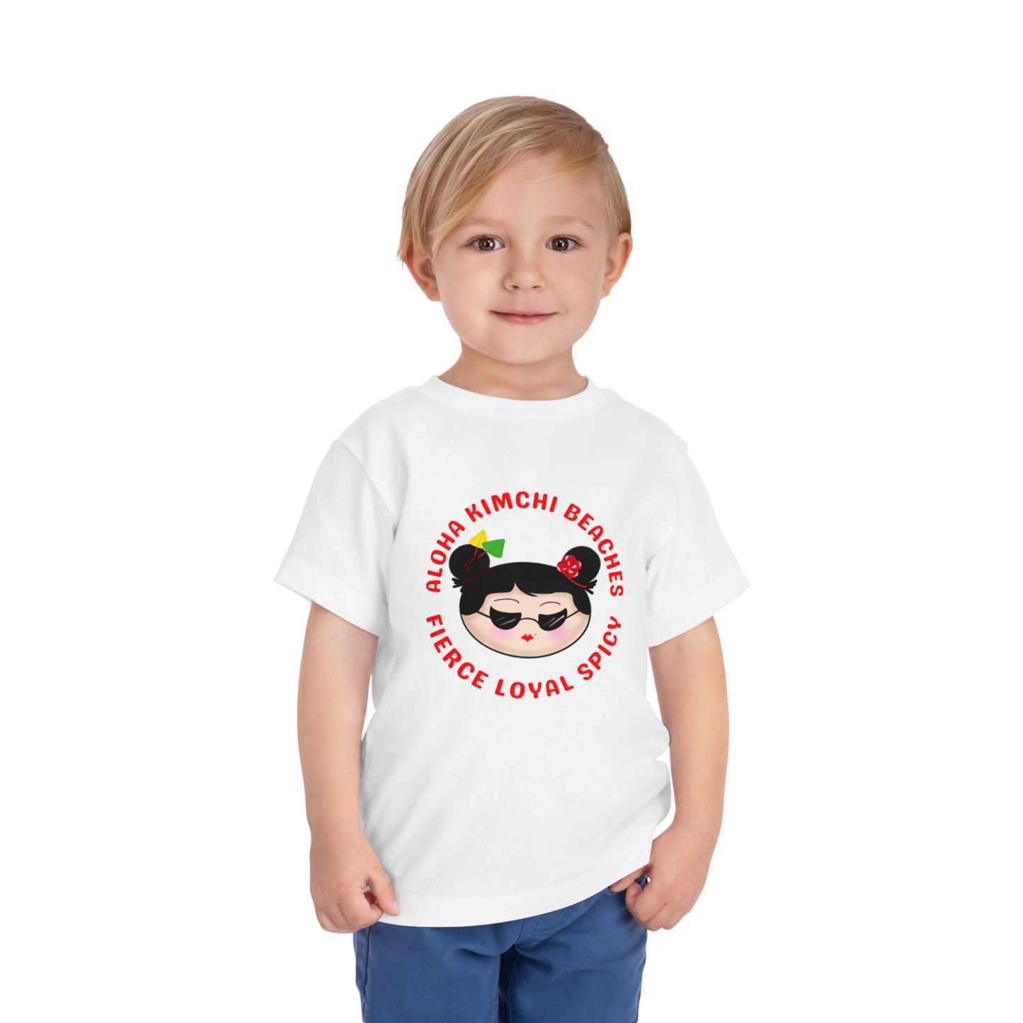 Toddler: Aloha Kimchi Beaches T-shirt