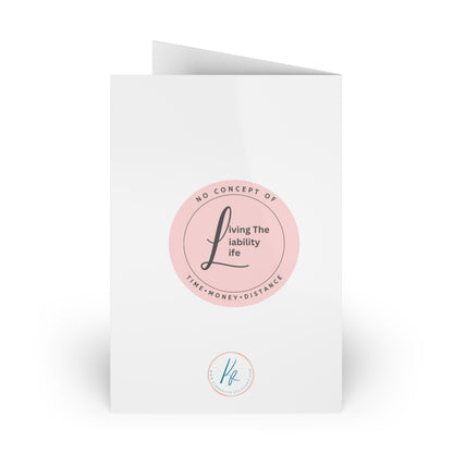 Living the Liability Life Note Cards  (1 or 10-pcs)