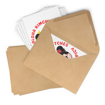 SPICY Aloha Kimchi B****** Post Cards (7 pc.)