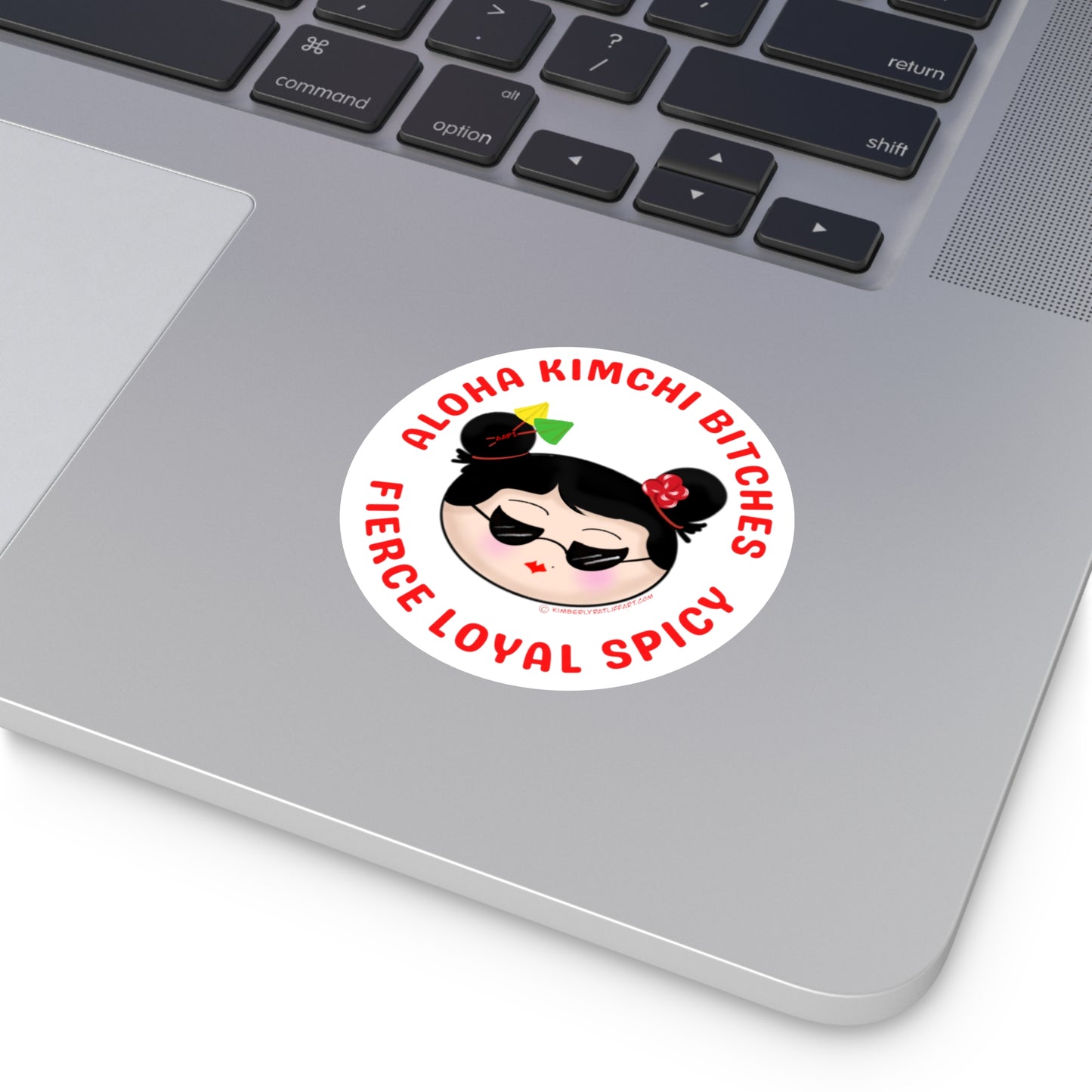Aloha Kimchi B******* Vinyl Sticker!!