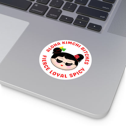 Aloha Kimchi B******* Vinyl Sticker!!