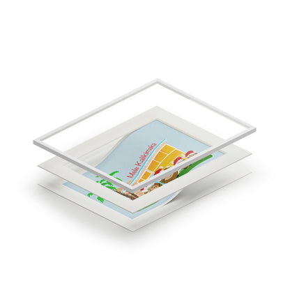 Coconut Family Portrait (2 sons)