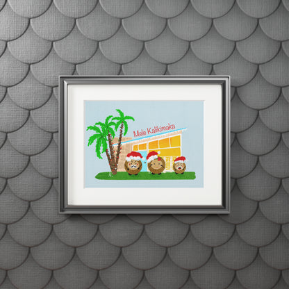 Coconut Family Portrait (1 son)