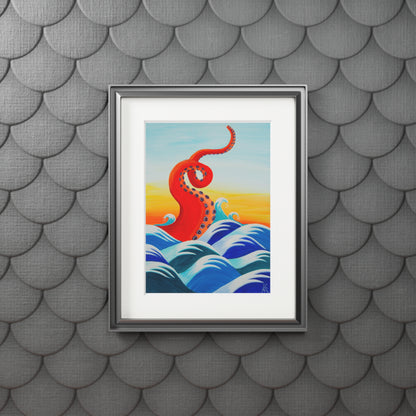 Red Tentacle 11x14" Giclee Prints