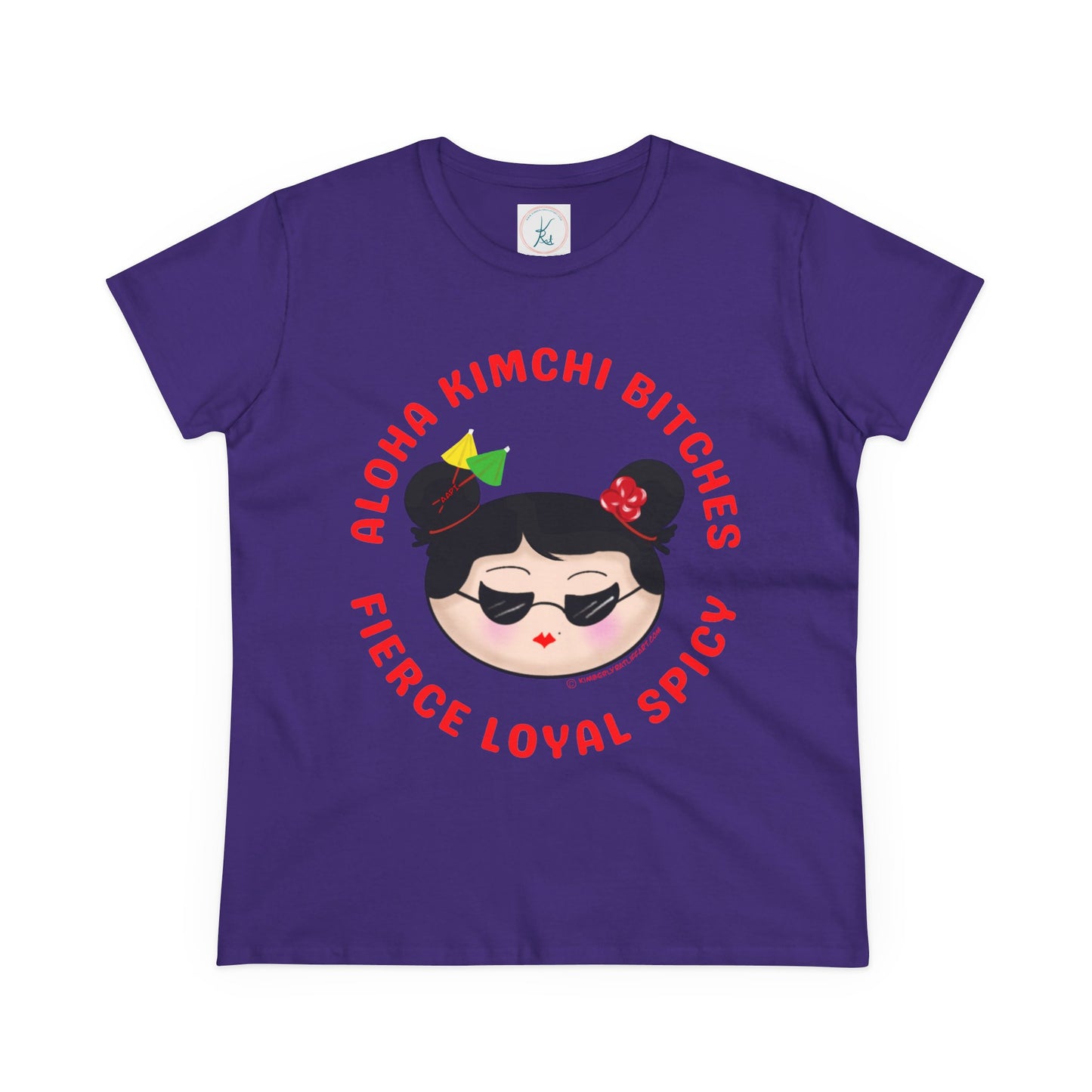 *Aloha Kimchi Bitches, Women’s Asian Pride T-shirt