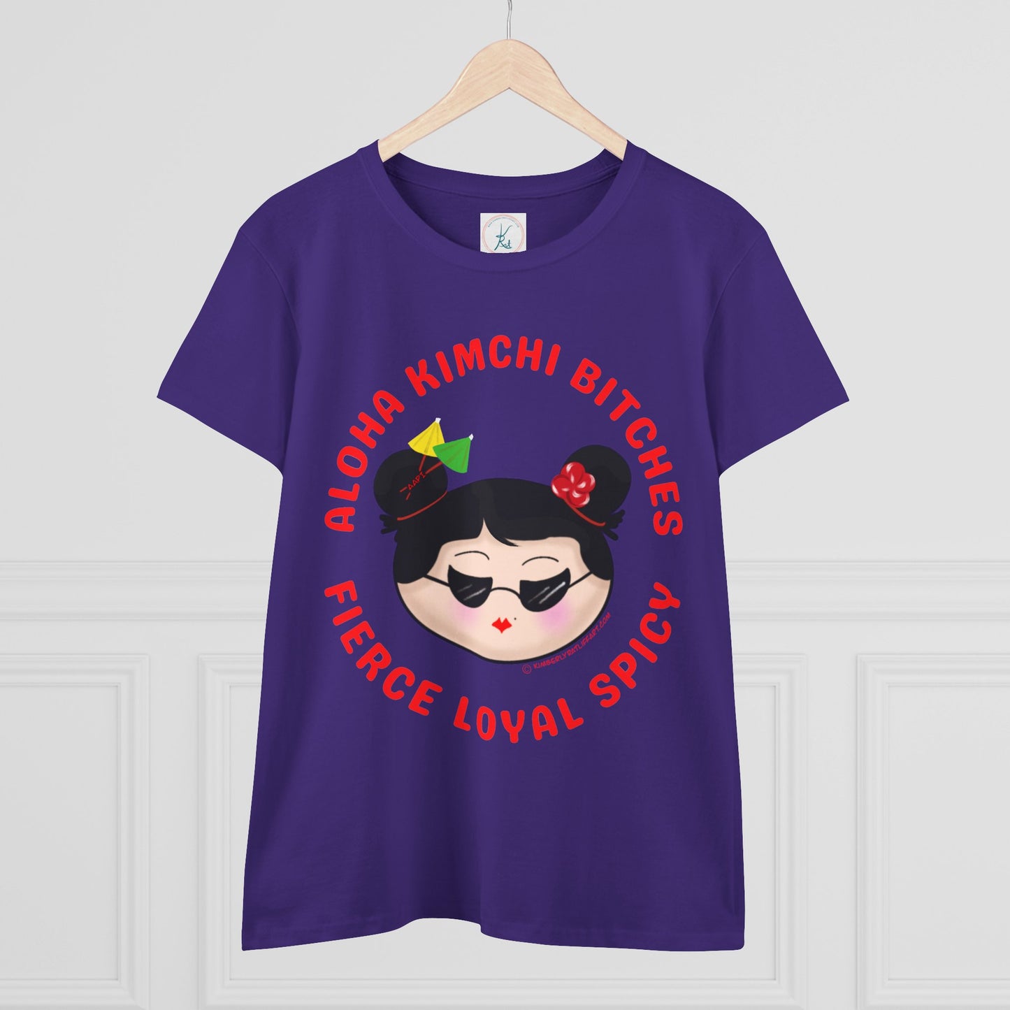 *Aloha Kimchi Bitches, Women’s Asian Pride T-shirt
